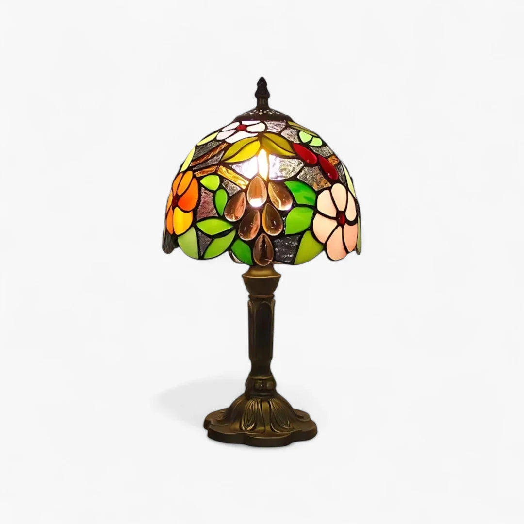 Lampe De Chevet Tiffany Florale