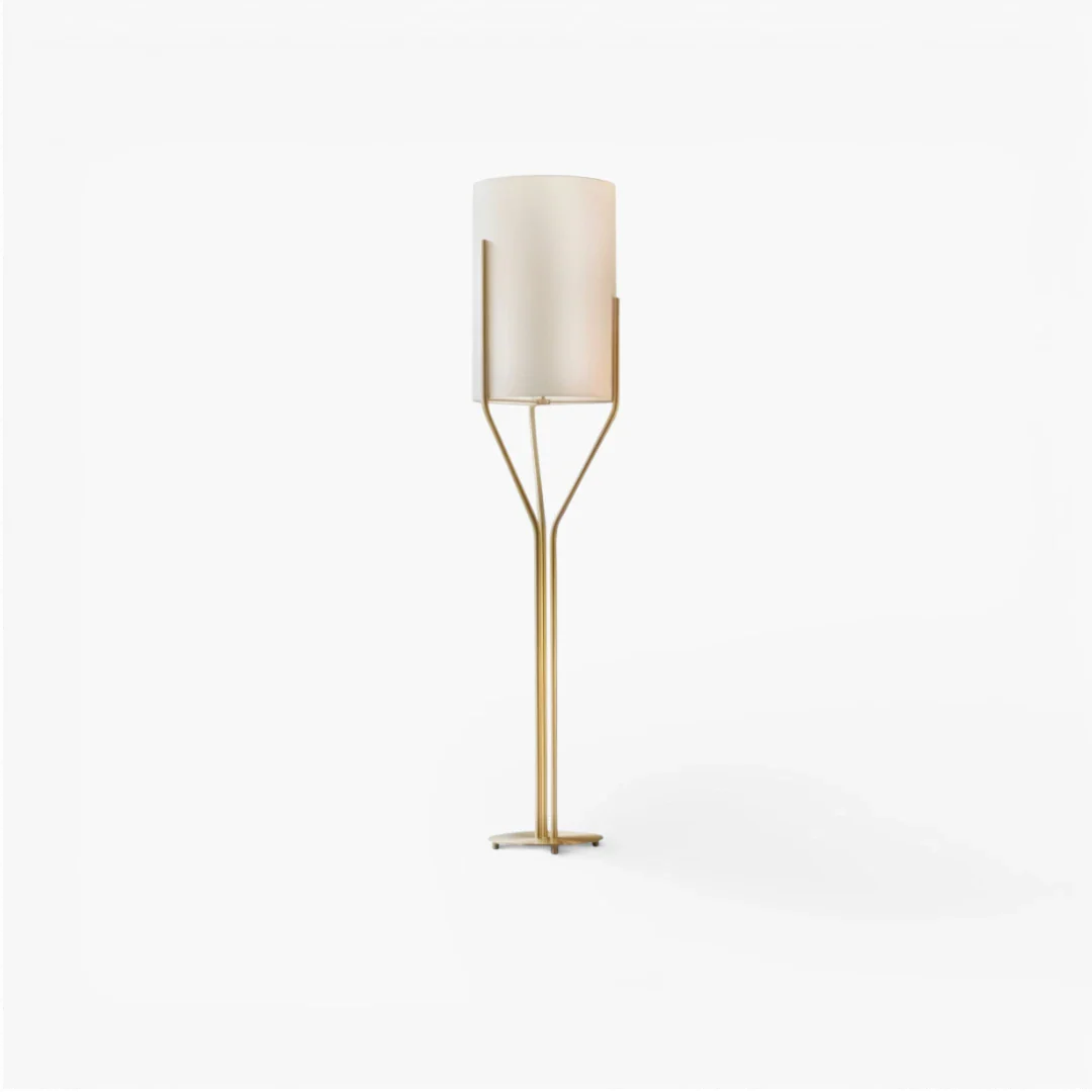 Lampe Sur Pied Abat Jour Cylindrique