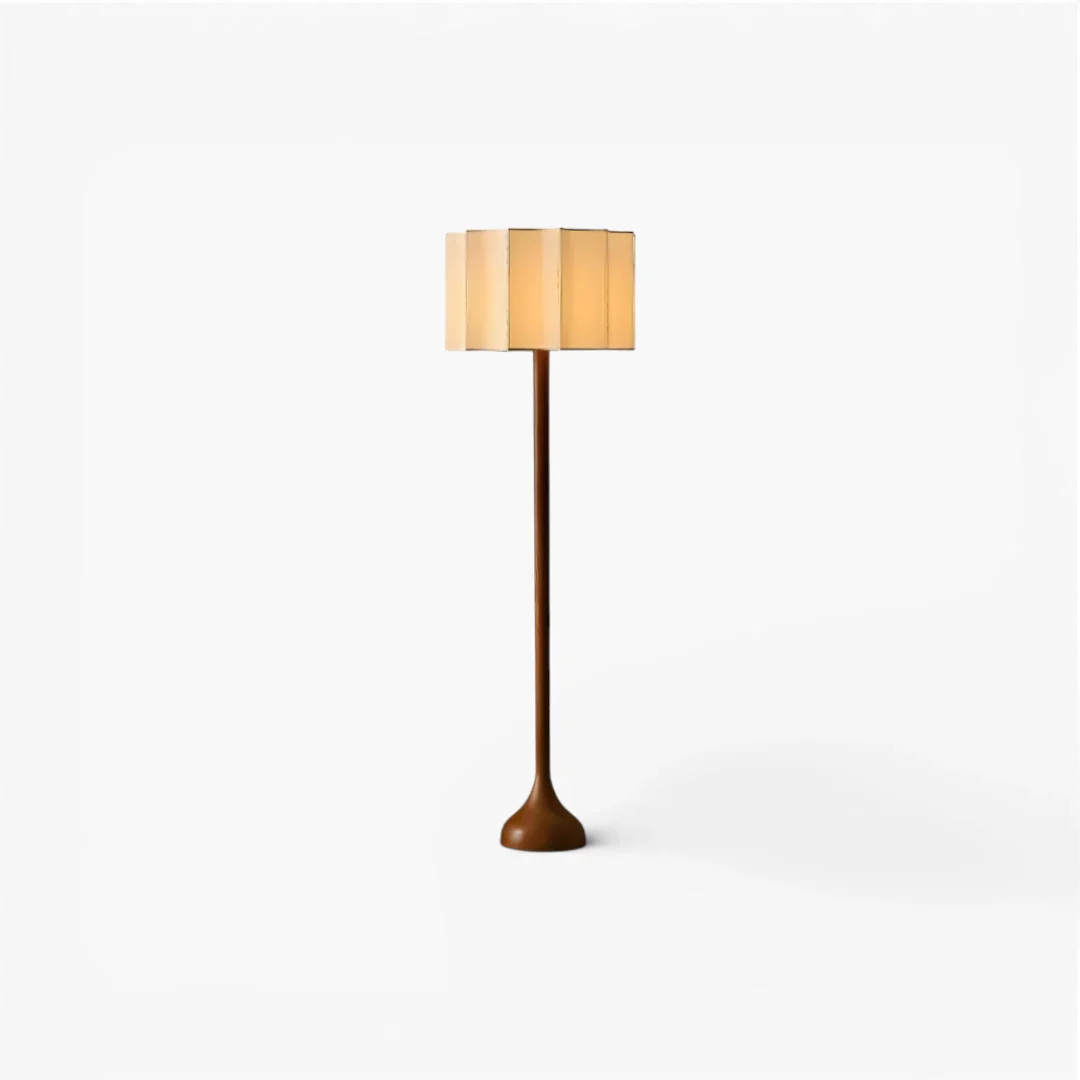 Lampe Sur Pied Abat Jour En Lin