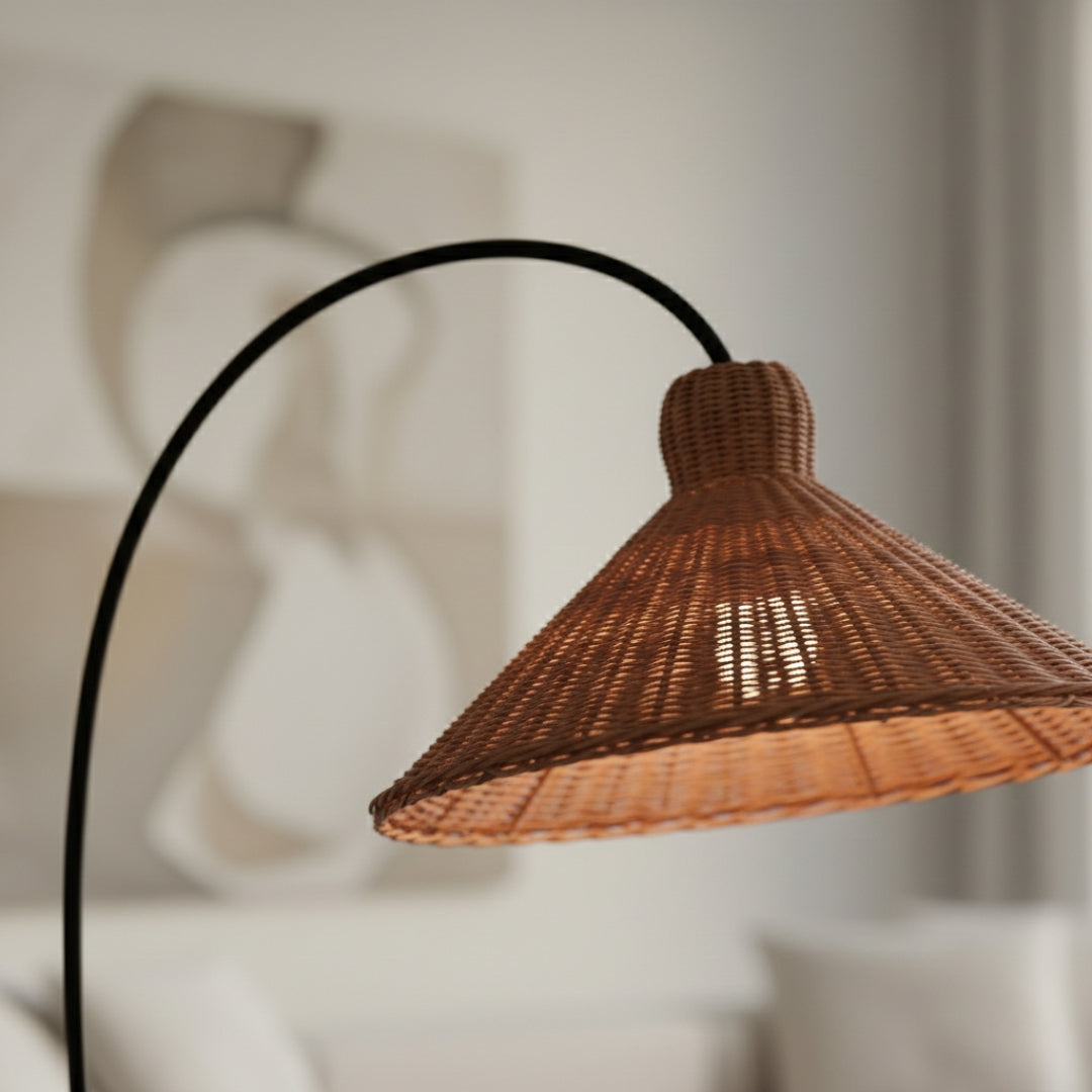 Lampe Sur Pied Ancienne Japonaise