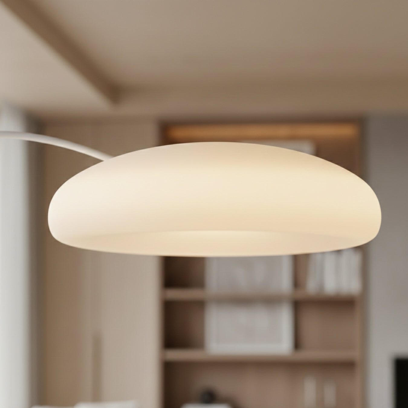 Lampe Sur Pied Courbée