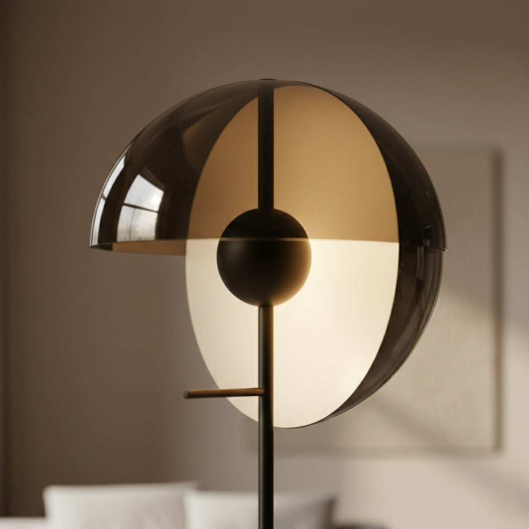 Lampe Sur Pied Design Verre