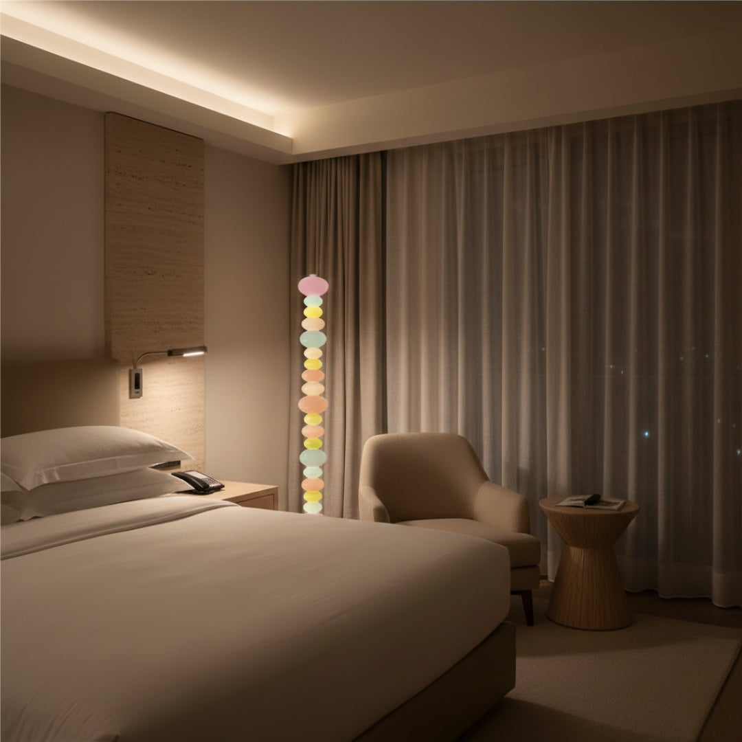 Lampe Sur Pied Multicolore