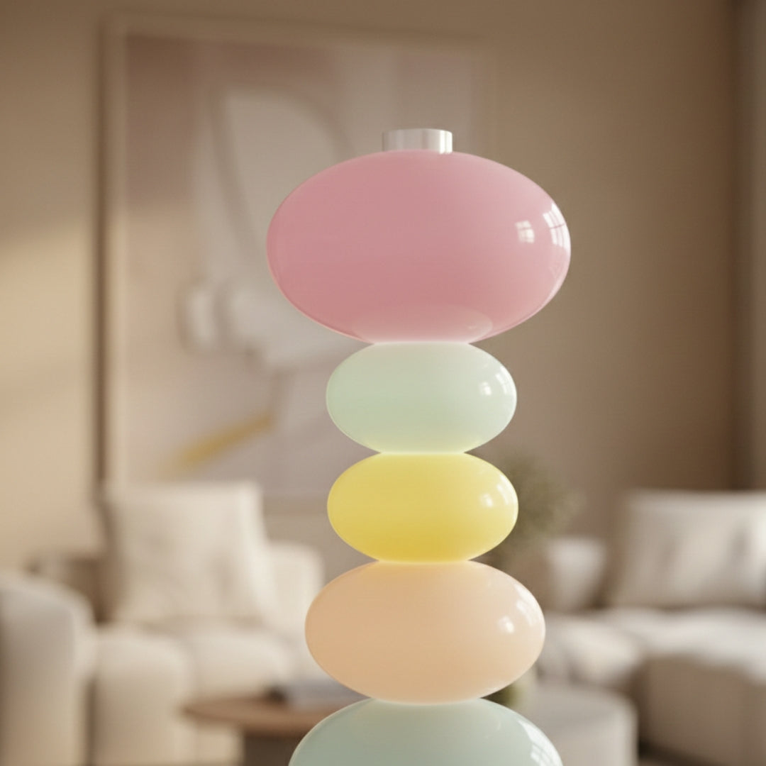 Lampe Sur Pied Multicolore