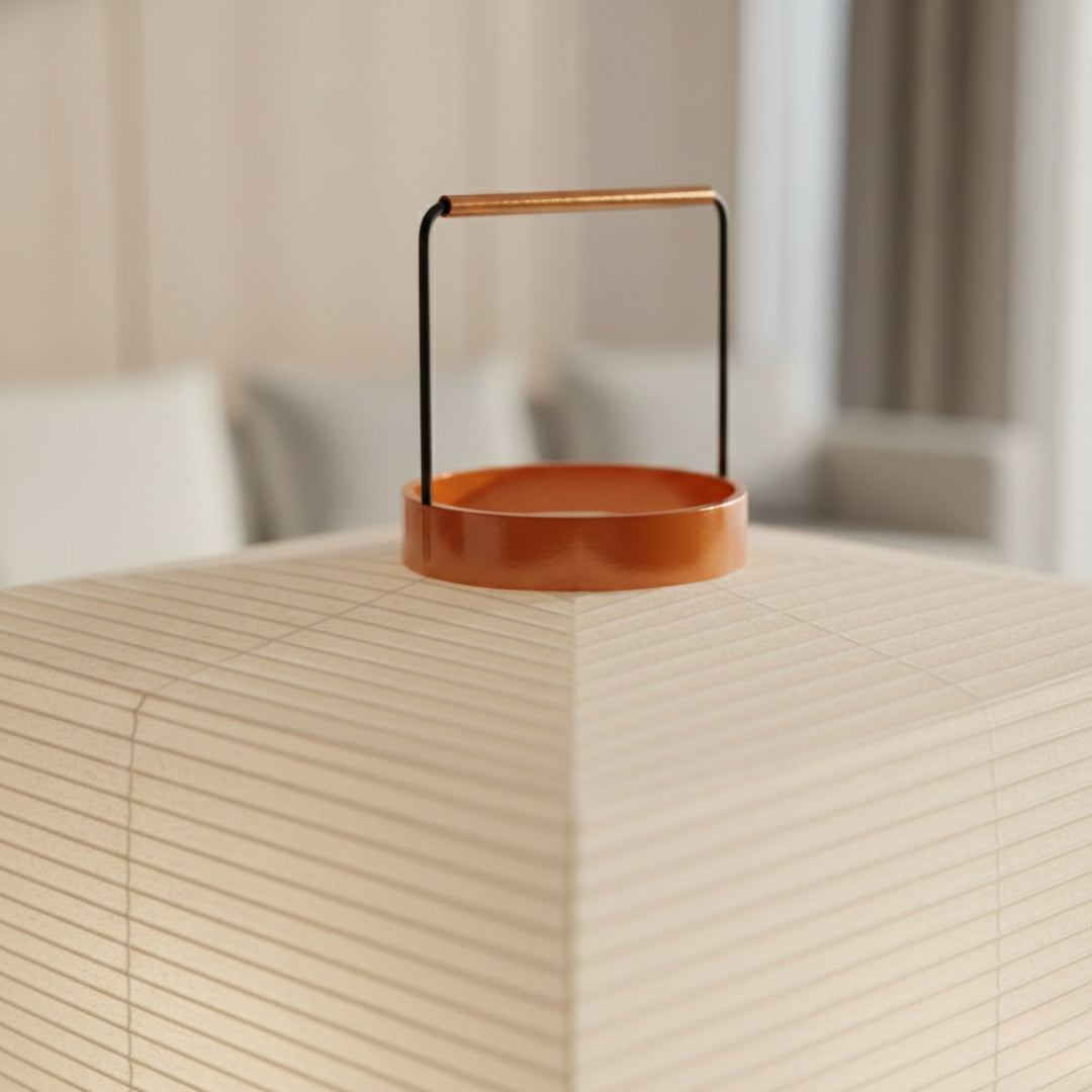 Lampe Sur Pied Papier Japonais