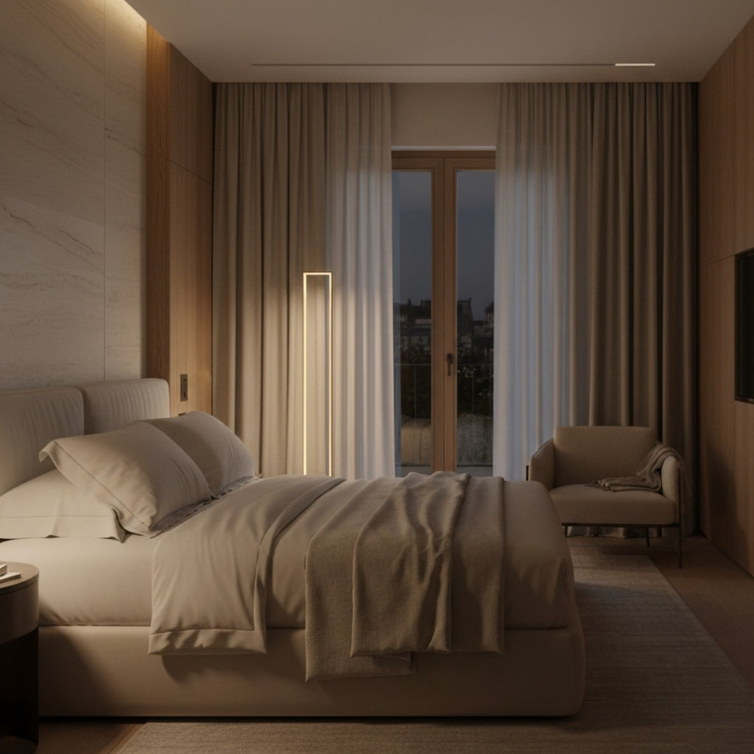 Lampe Sur Pied Rectangulaire