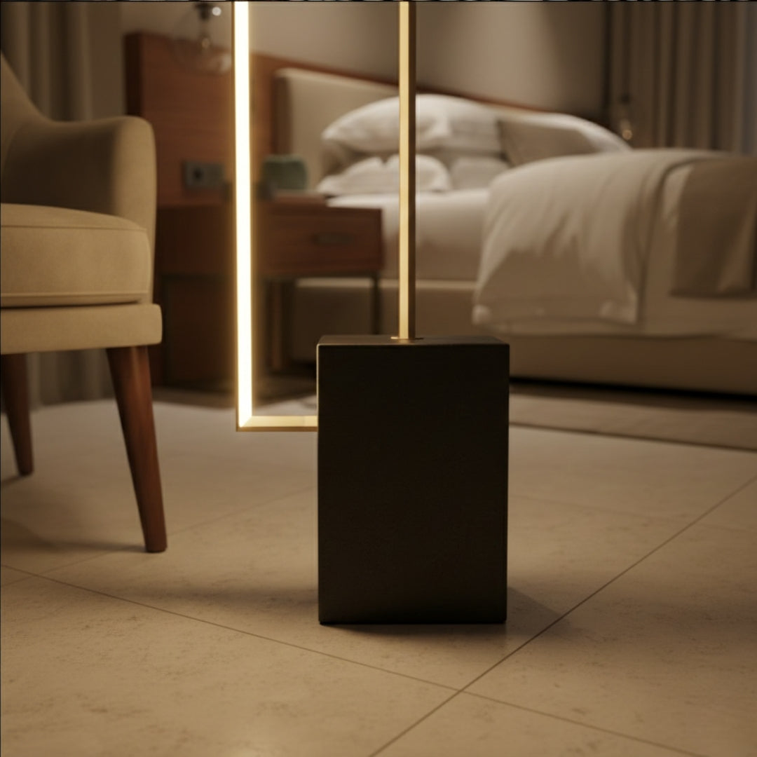 Lampe Sur Pied Rectangulaire