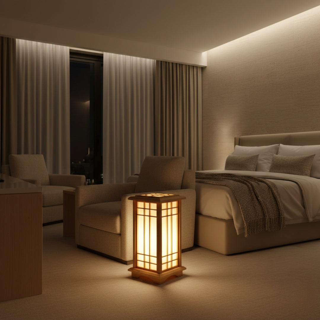 Lampe Sur Pied Style Asiatique