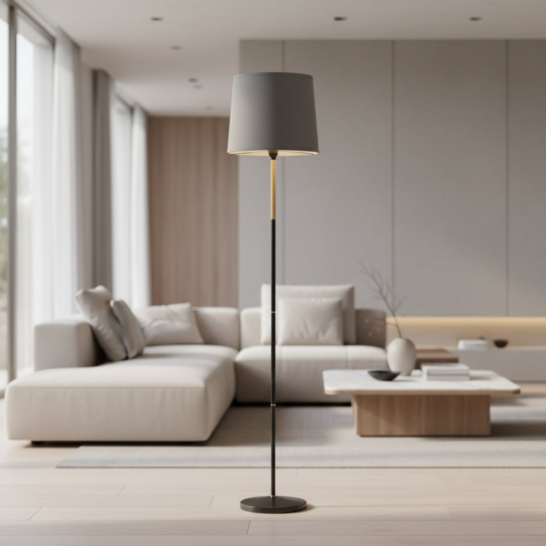 Lampe Sur Pied Tissu