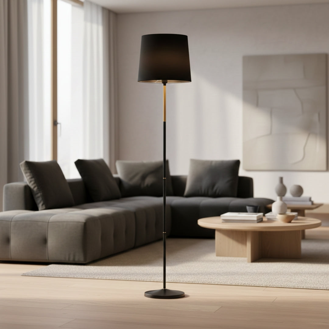 Lampe Sur Pied Tissu