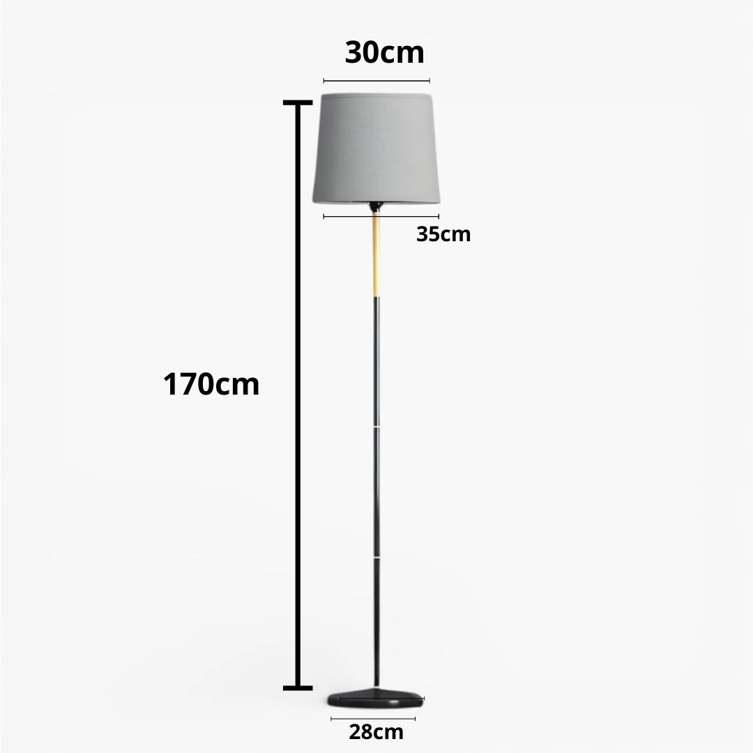 Lampe Sur Pied Tissu