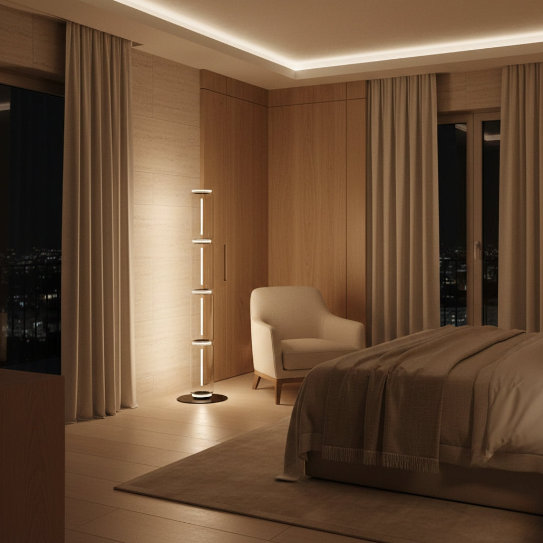 Lampe Sur Pied Transparente