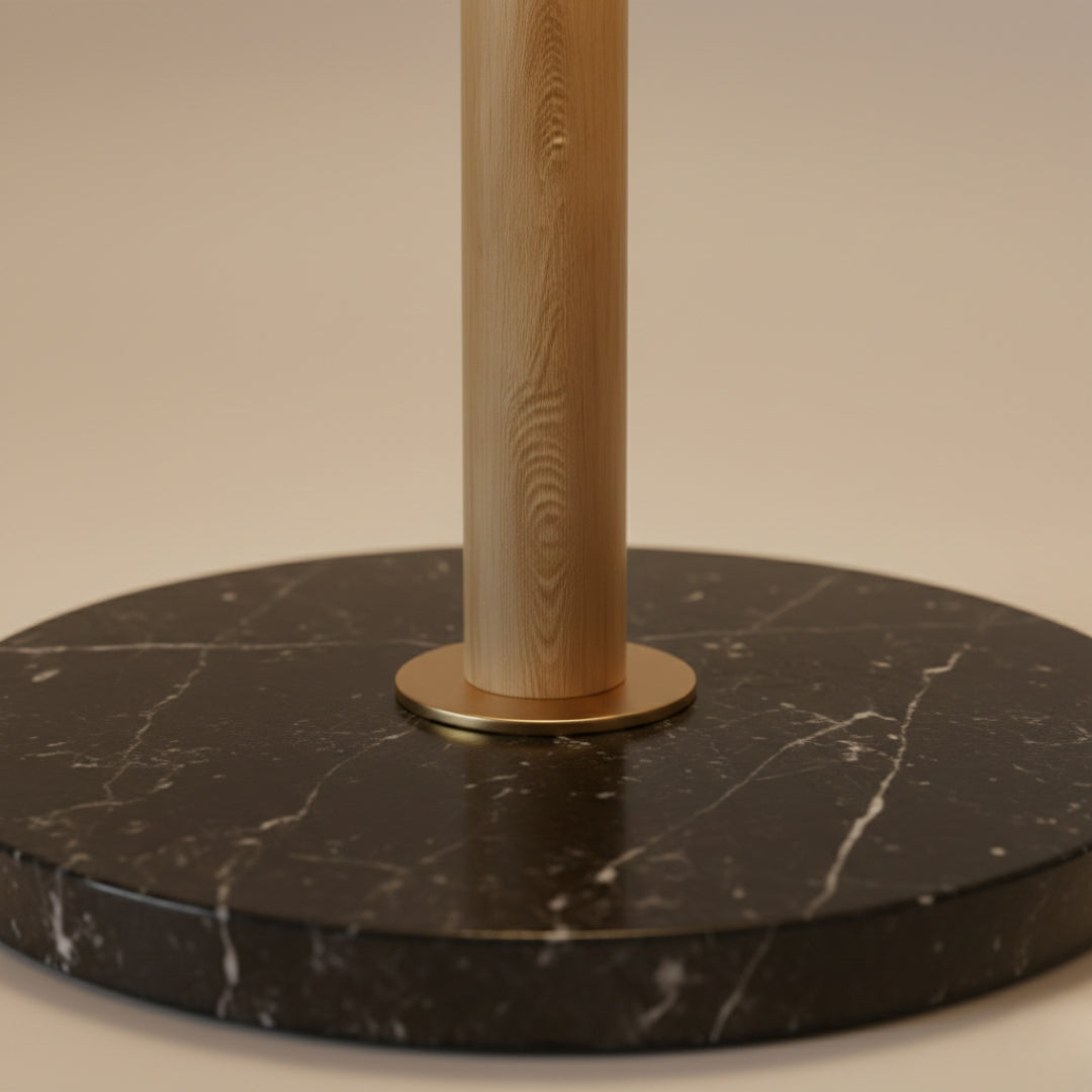 Lampe Sur Pied Verre Fumé