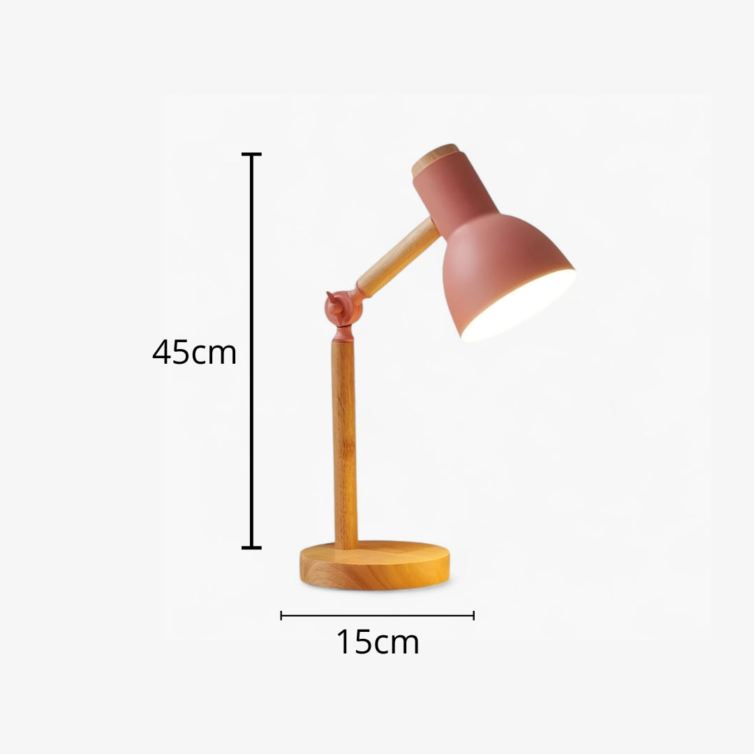 Lampe De Chevet Bois Articulée