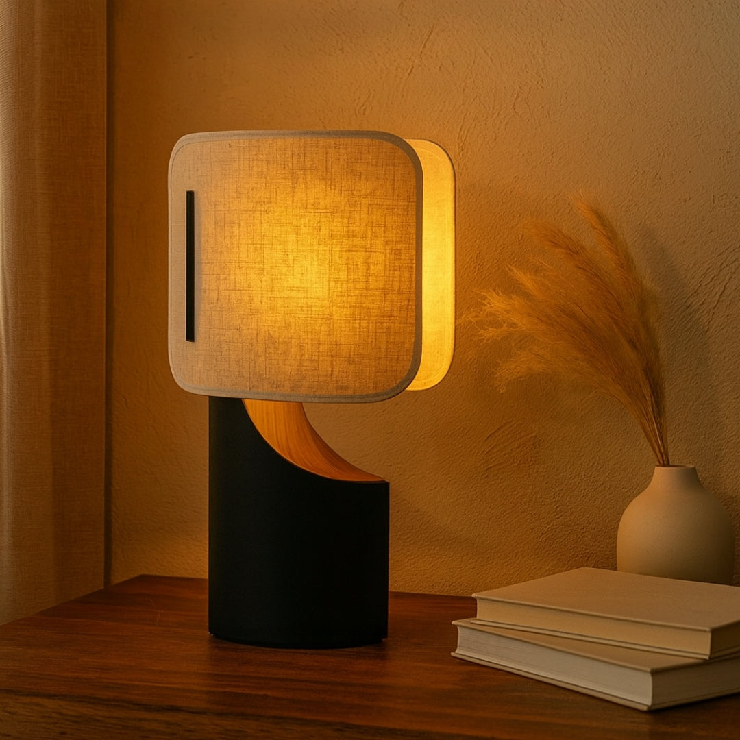 Lampe De Chevet Abat Jour Tissu