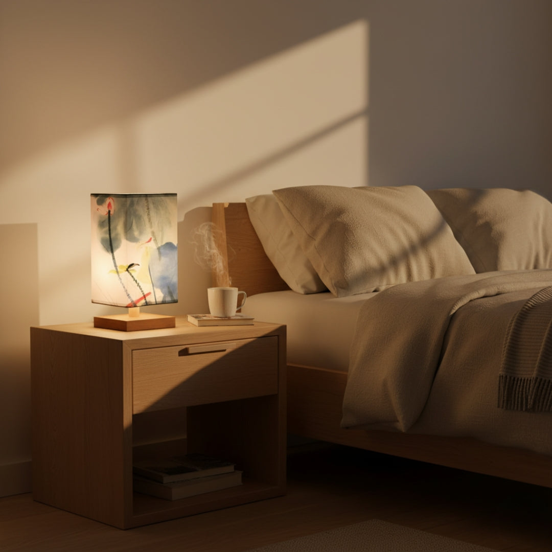 Lampe De Chevet Japonaise Scandinave