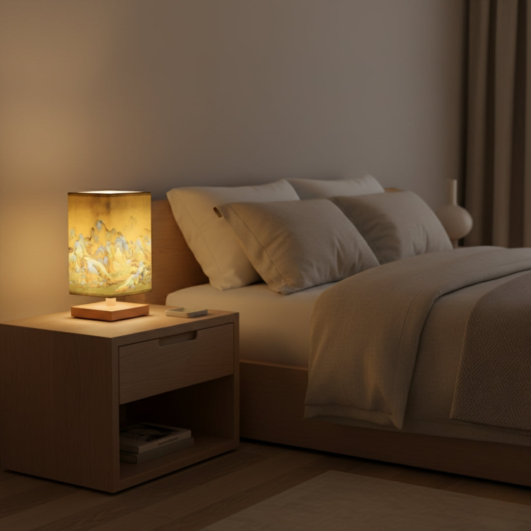 Lampe De Chevet Japonaise Scandinave