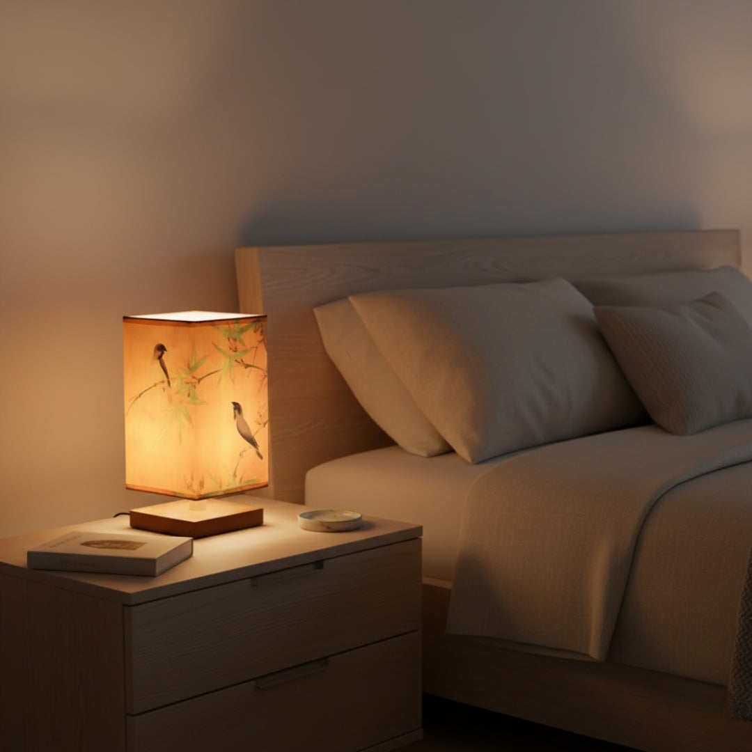 Lampe De Chevet Japonaise Scandinave