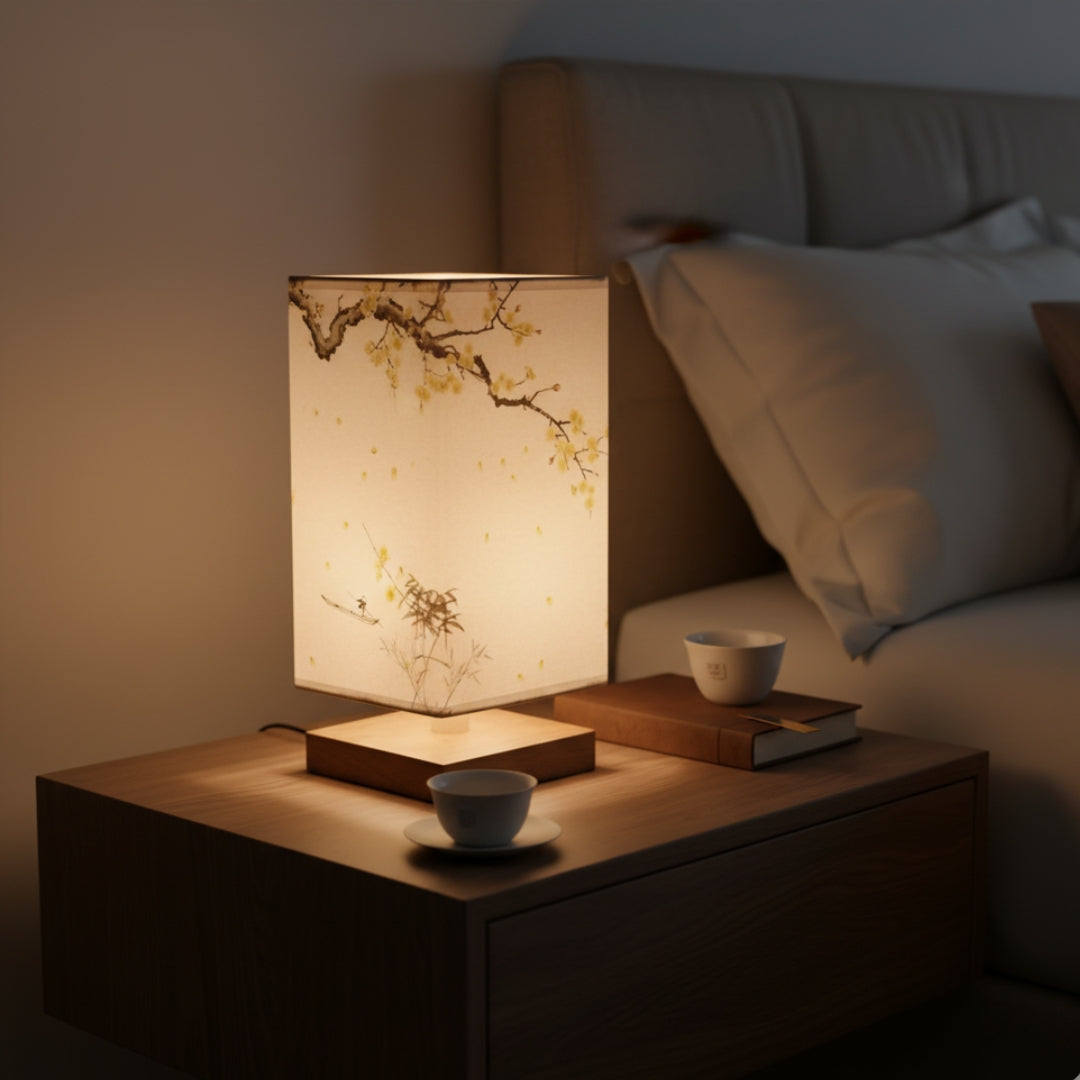 Lampe De Chevet Japonaise Scandinave