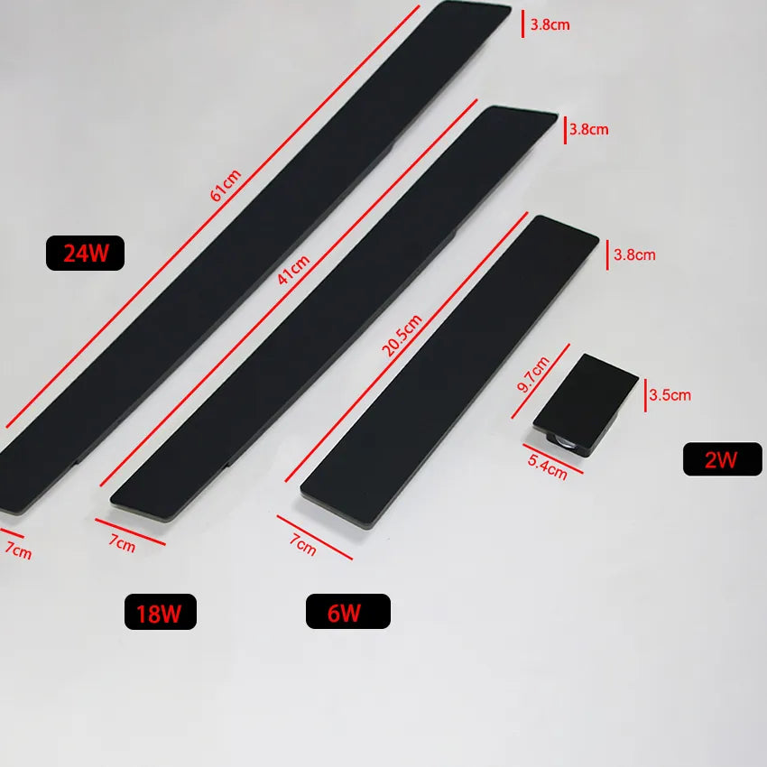 Applique Murale Extérieure LED Aluminium Étanche