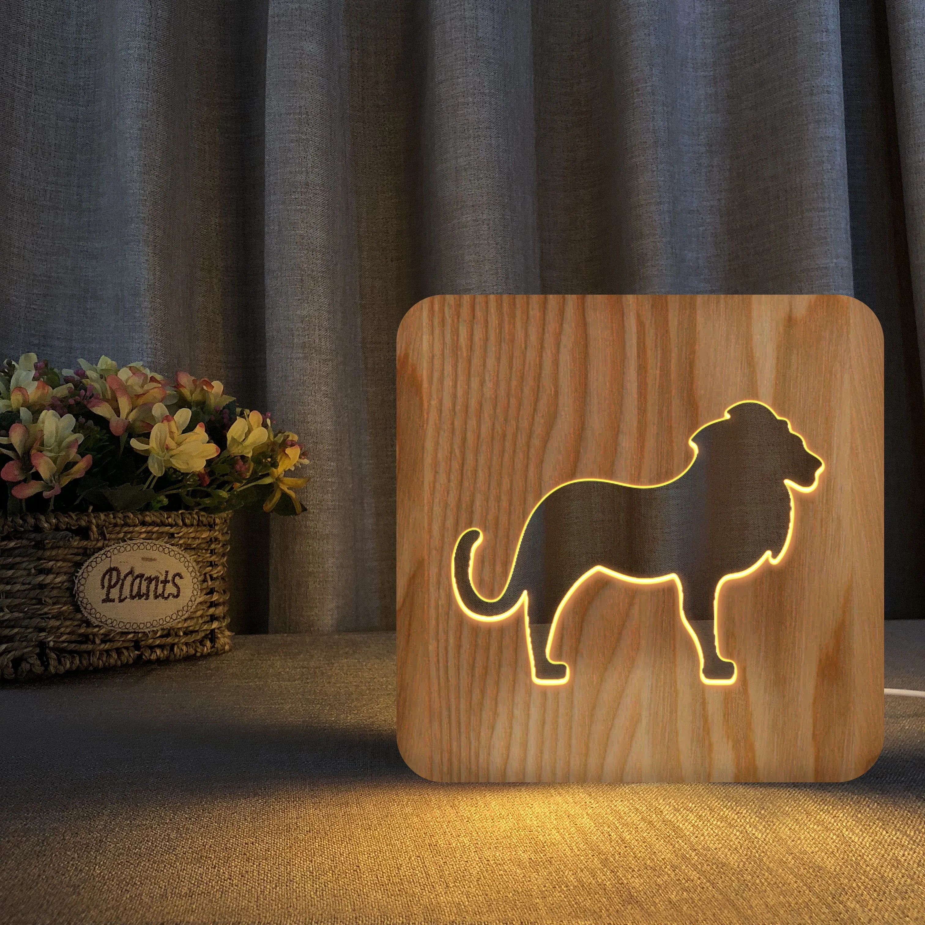 Lampe De Chevet Lion