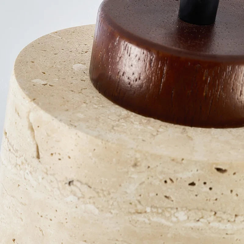 Suspension Rétro En Pierre de Grotte