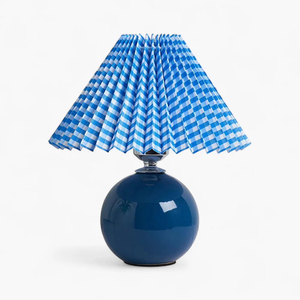 Lampe De Chevet Abat Jour Plissé