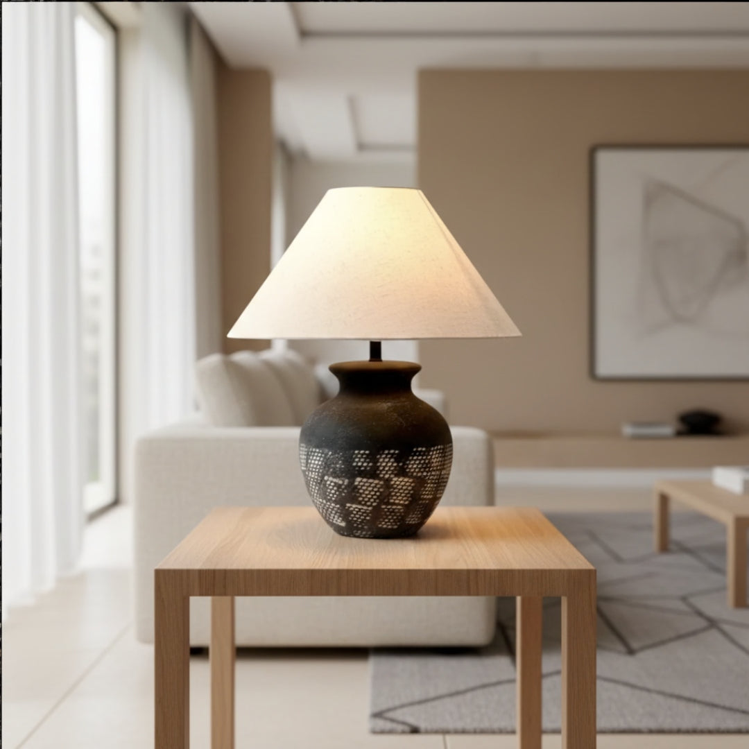 Lampe de chevet en céramique Image