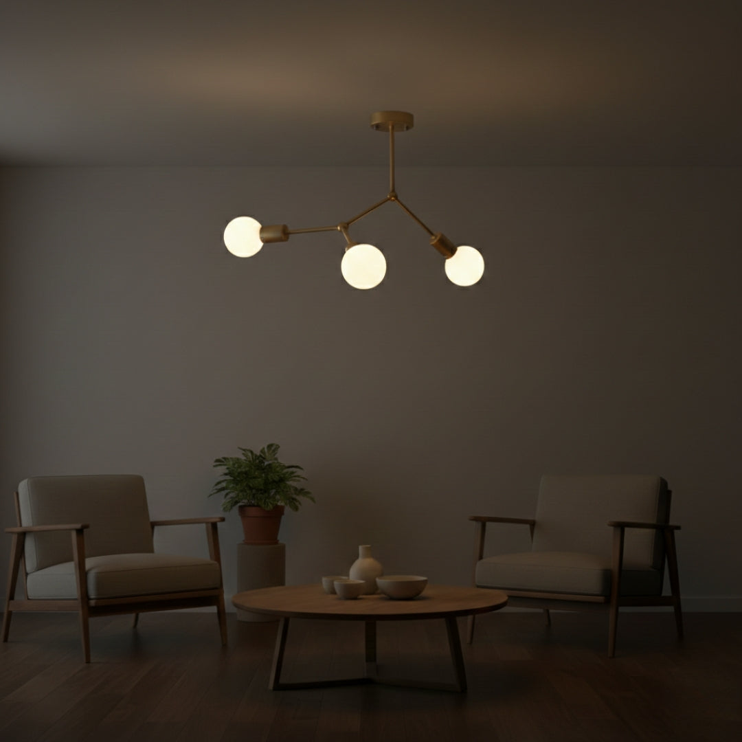 Lustre en métal Image