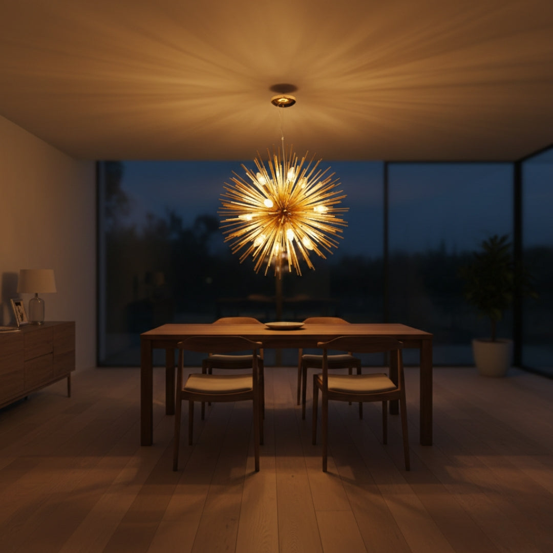 Lustre doré Image