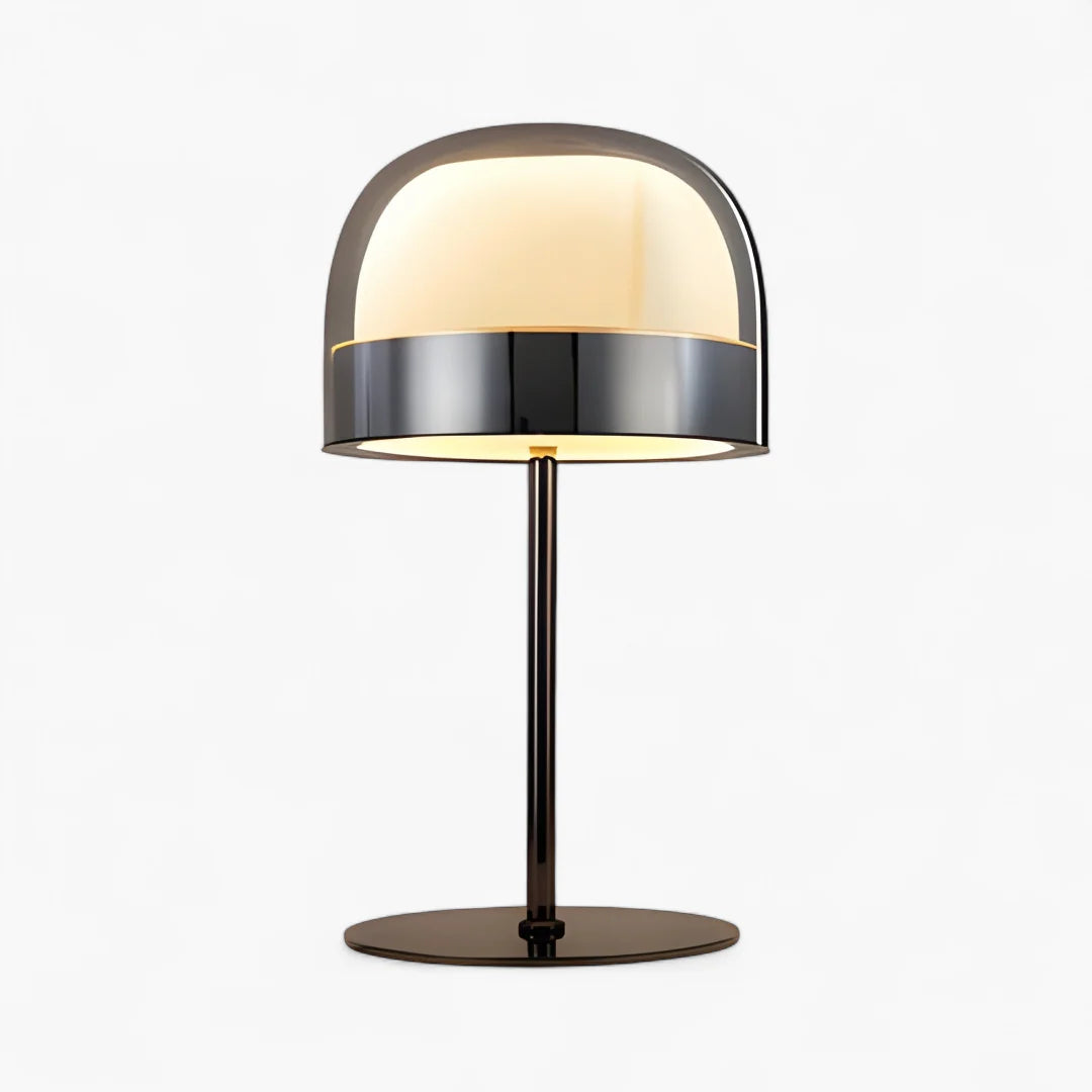 Lampe De Chevet En Verre Transparent