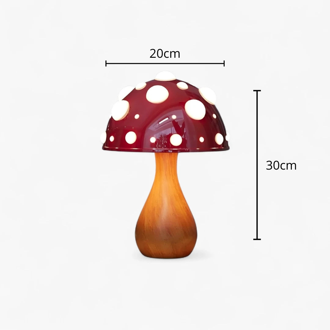 Lampe De Chevet Forme Champignon