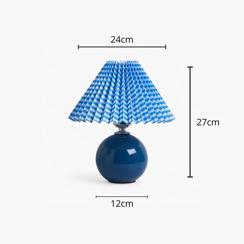 Lampe De Chevet Abat Jour Plissé