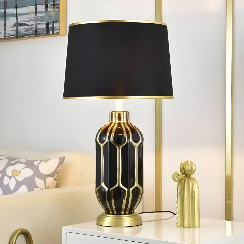 Lampe De Chevet Verte Emeraude
