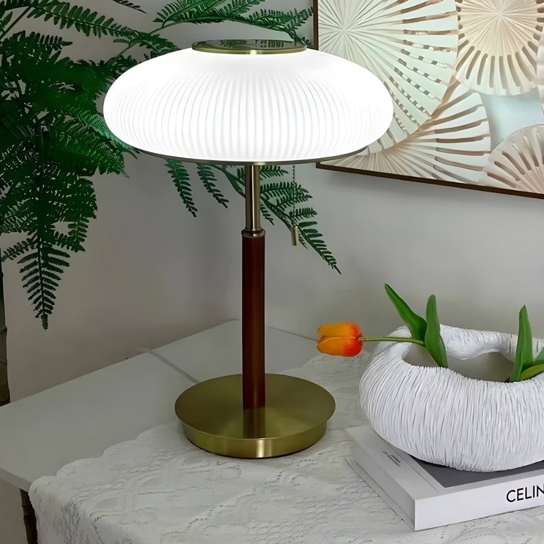 Lampe De Chevet Verre Dépoli
