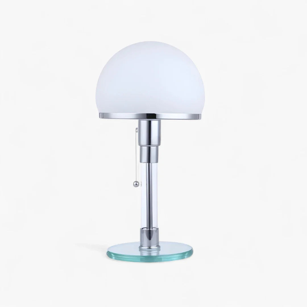 Lampe De Chevet Verre Blanc