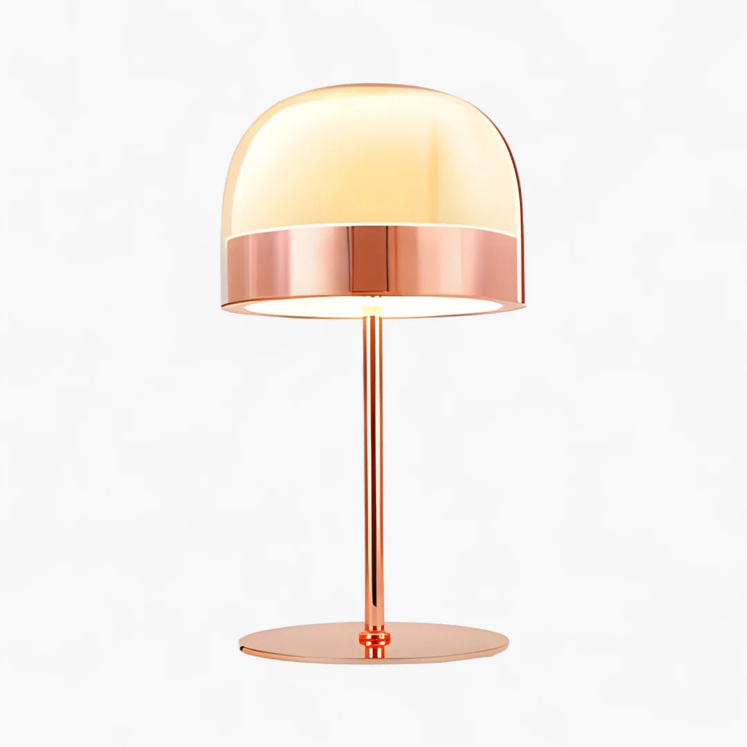 Lampe De Chevet En Verre Transparent