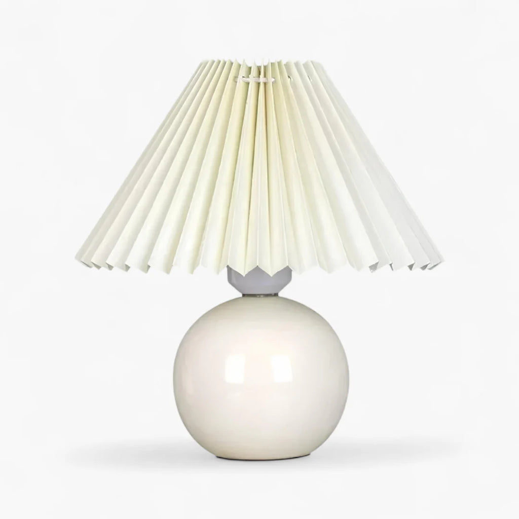Lampe De Chevet Abat Jour Plissé