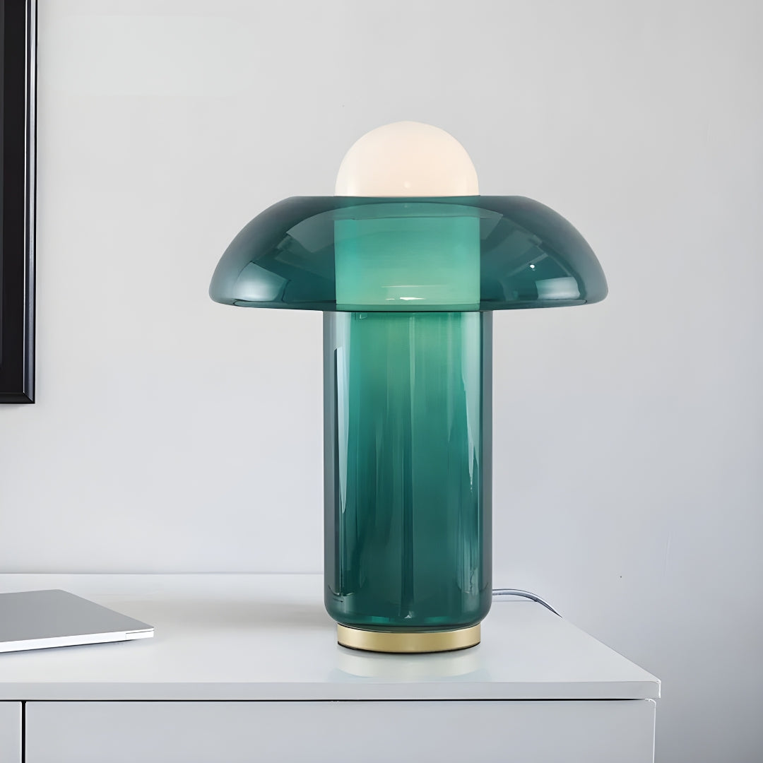 Lampe De Chevet Verre Moderne