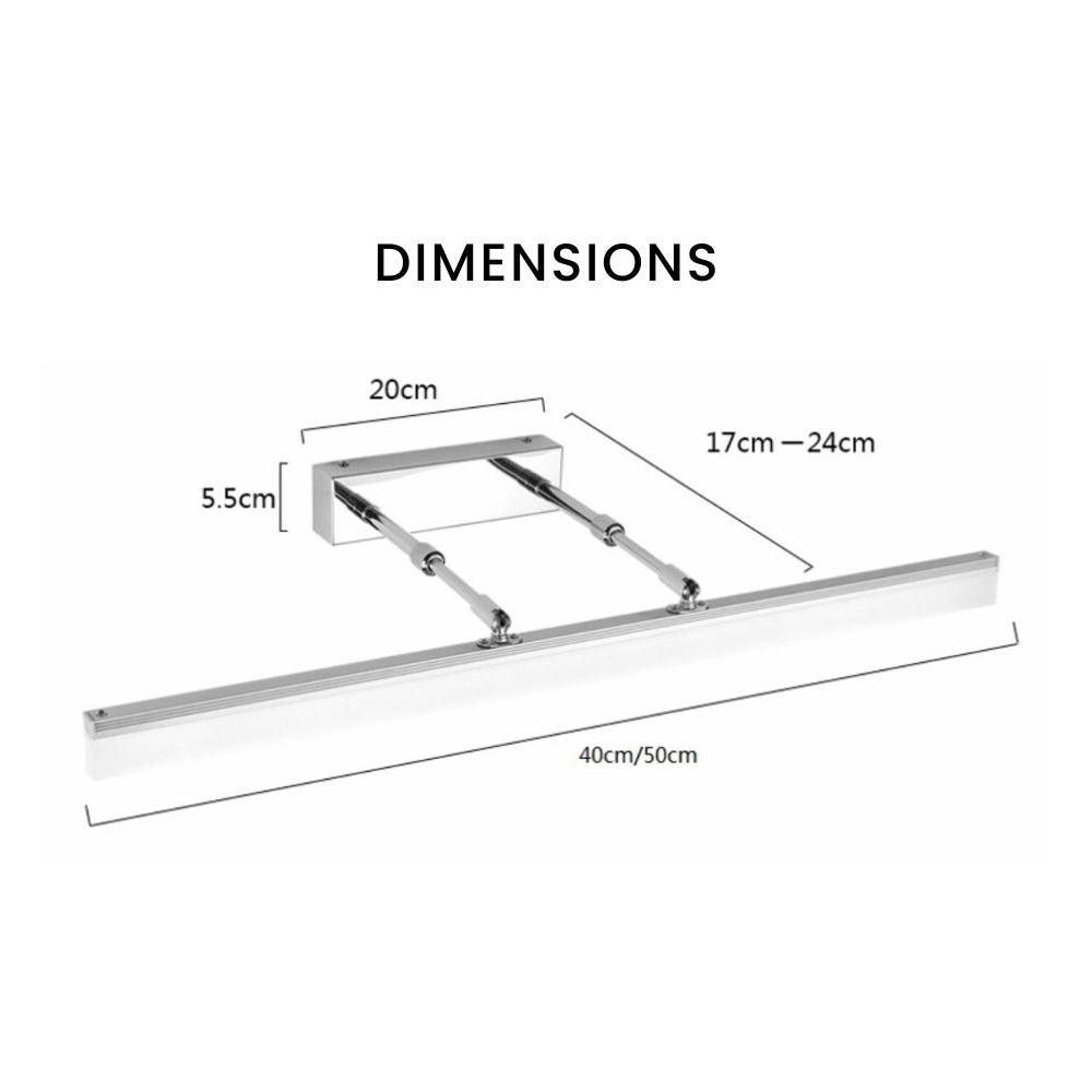 Applique Murale LED pour Tableau ou Miroir Design