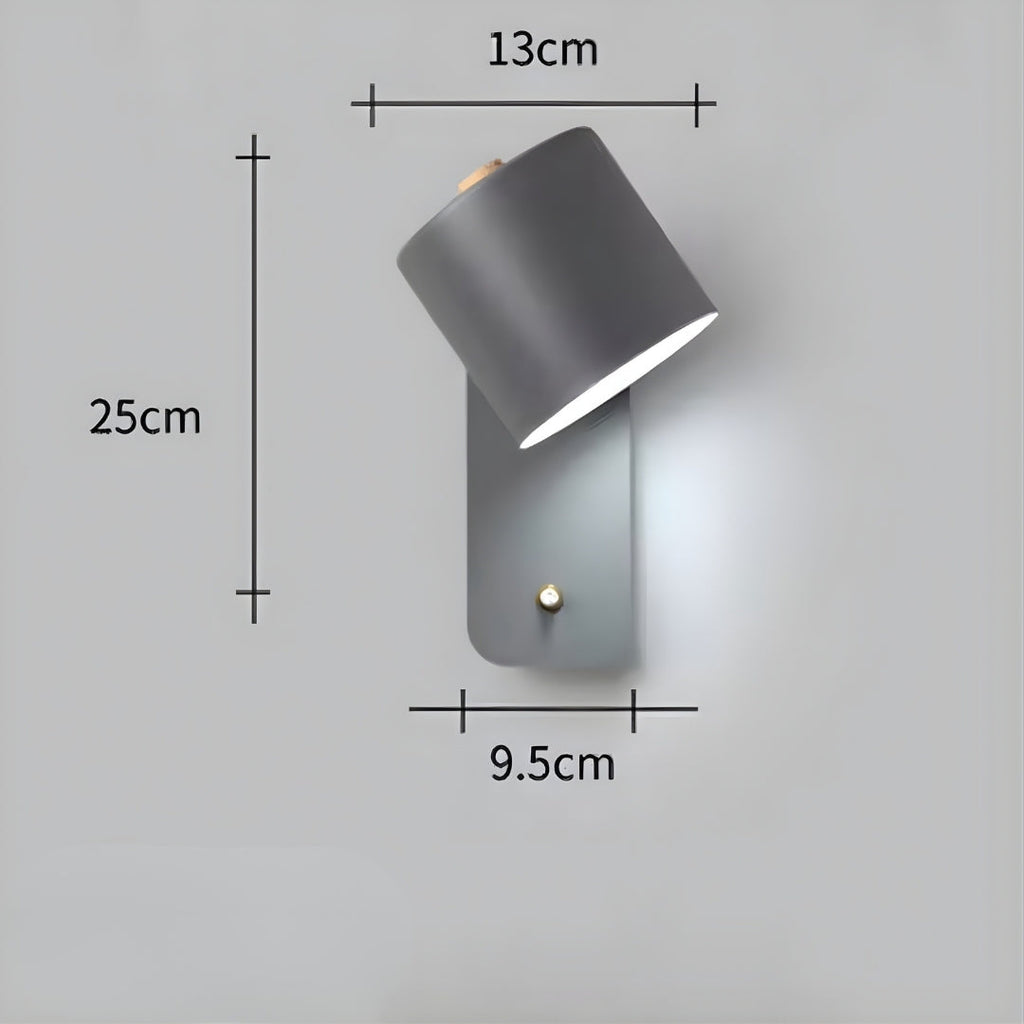 Applique Murale LED Nordique avec Interrupteur pour Escalier