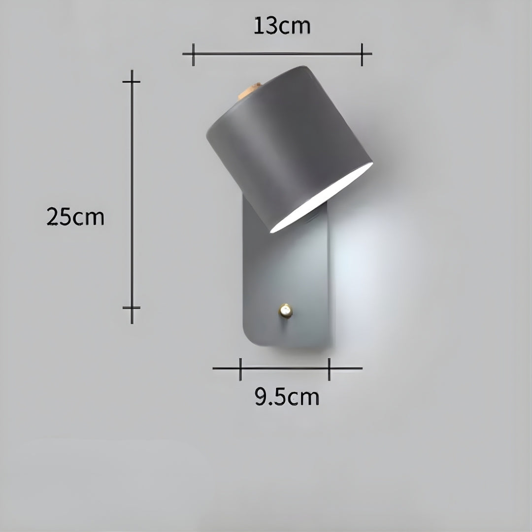 Applique Murale LED Nordique avec Interrupteur pour Escalier