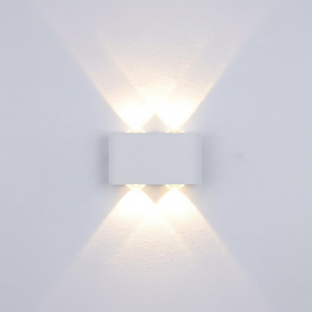 Applique Murale Extérieure LED Noir ou Blanc