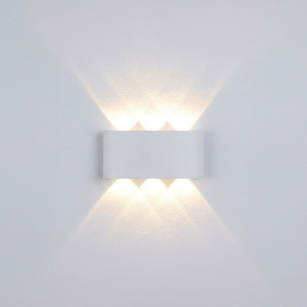 Applique Murale Extérieure LED Noir ou Blanc