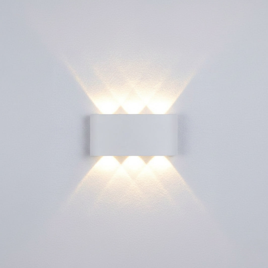 Applique Murale Extérieure LED Noir ou Blanc