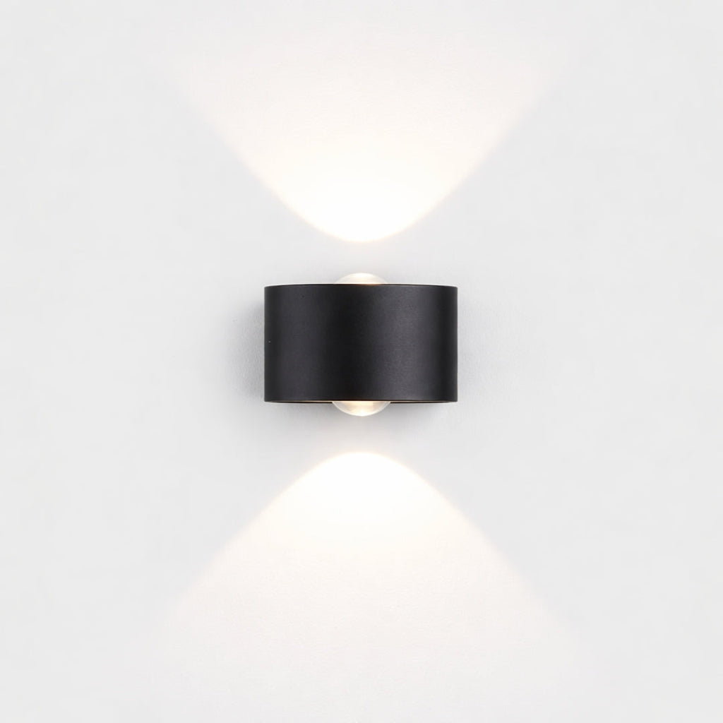 Applique Murale Extérieure LED Noir ou Blanc