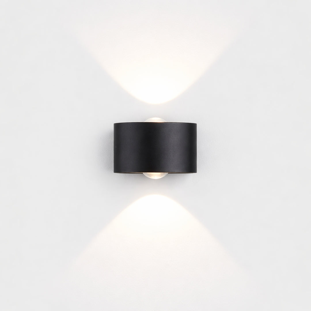 Applique Murale Extérieure LED Noir ou Blanc