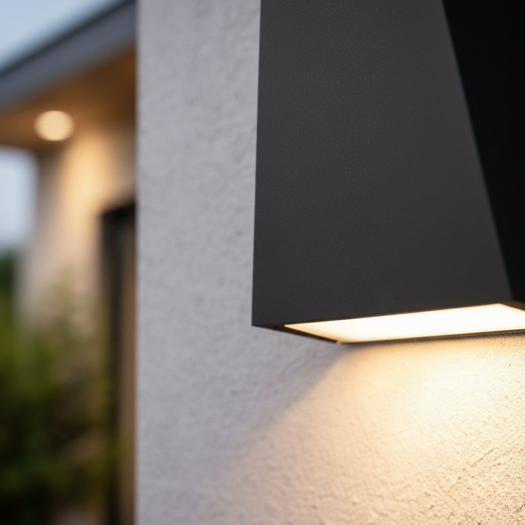 Applique Murale LED Cubique Design Noir ou Blanc