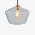 Suspension LED Métal et Verre Design Moderne Élégant