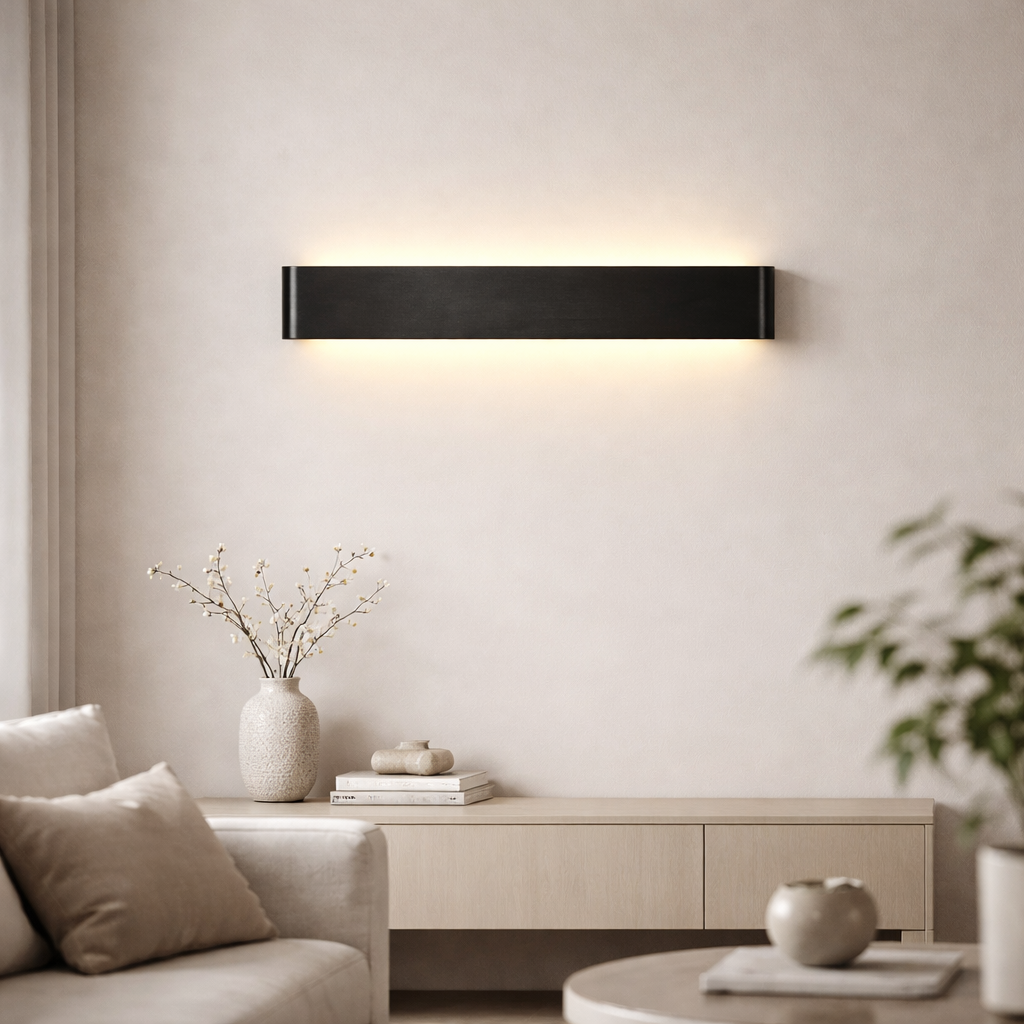Applique Murale LED Longue en Aluminium Design Moderne